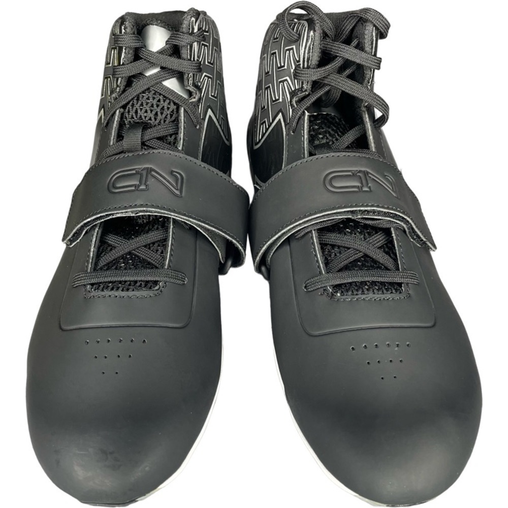 𝅺Under Armour Men's UA C1N Mid Football Cleat 1264317-001 Black SZ 12 - Picture 2 of 11